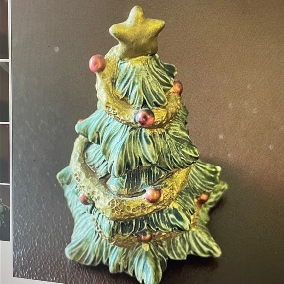 VTG GANZ LITTLE CHEESERS 1991 CHRISTMAS TREE - Picture 3 of 4